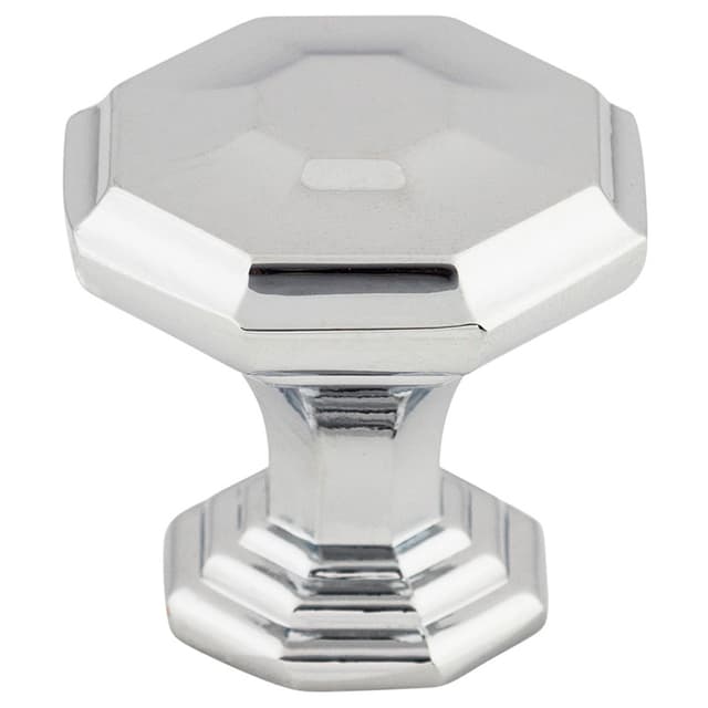Top Knobs Chareau Series 1-1/8" (28.5 mm) Diameter Polished ChromeKnob, - TK340PC