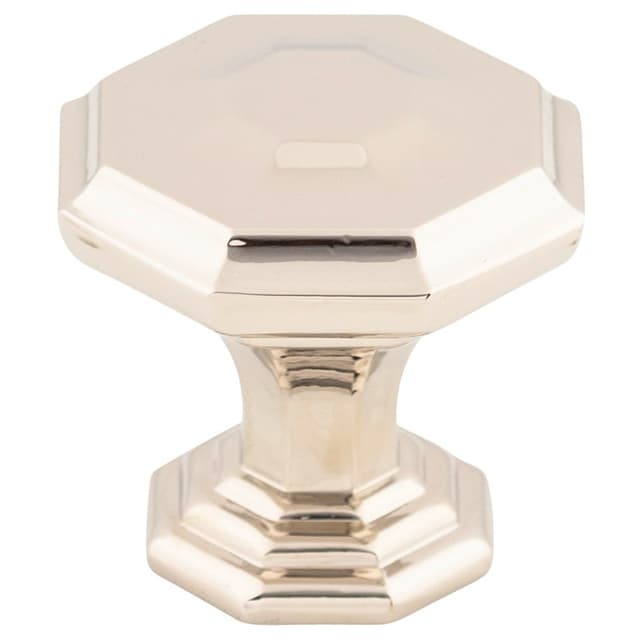 Top Knobs Chareau Series 1-1/8" (28.5 mm) Diameter Polished NickelKnob, - TK340PN