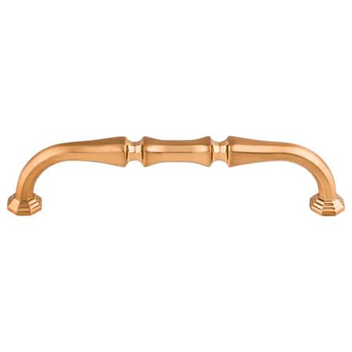 Top Knobs Chareau Series 5" (127 mm) Center to Center Honey Bronze Pull, - TK342HB