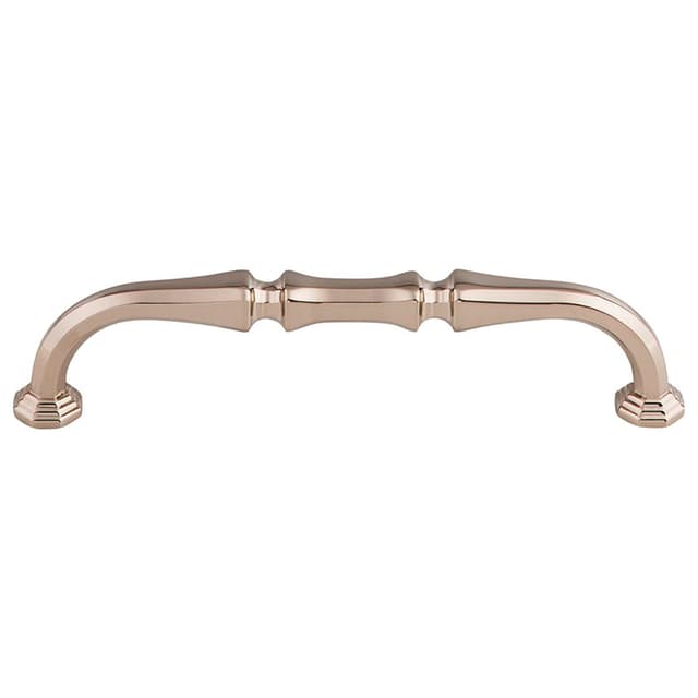 Top Knobs Chareau Series 5" (127 mm) Center to Center Polished Nickel Pull, - TK342PN