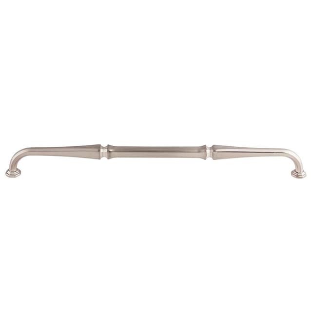 Top Knobs Chareau Series 12" (305 mm) Center to Center Brushed Satin Nickel Pull, - TK345BSN