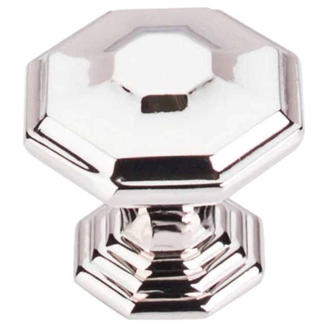 Top Knobs Chareau Series 1-1/2" (38 mm) Diameter Polished NickelKnob, - TK348PN