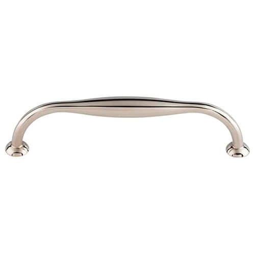 Top Knobs Chareau Series 5-1/16" (128 mm) Center to Center Polished Nickel Pull, - TK384PN