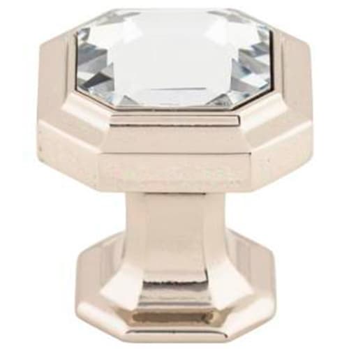 Top Knobs Chareau Series 1-1/8" (29 mm) Diameter Polished NickelKnob, - TK390PN