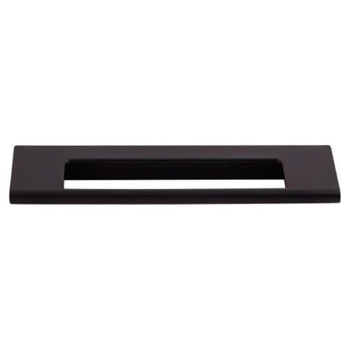 Top Knobs Mercer Series 5" (127 mm) Center to Center Flat Black Pull, - TK521BLK