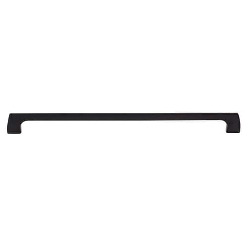 Top Knobs Mercer Series 12" (305 mm) Center to Center Flat Black Pull, - TK547BLK