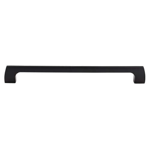 Top Knobs Mercer Series Flat Black 12" (305 mm) Center to Center Appliance Pull, -TK548BLK