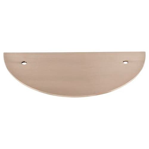 3-1/2" Sanctuary Pull Backplate, Brushed Satin Nickel