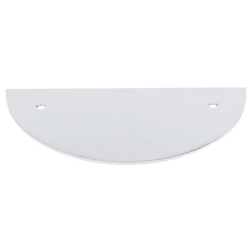3-1/2" Sanctuary Pull Backplate, Polished Chrome