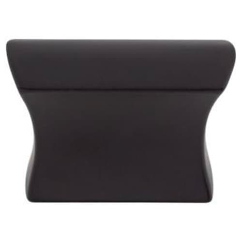 Top Knobs Mercer Series 1-1/2 in (38 mm) L x 5/8 in (16 mm) W Flat Black Knob, - TK551BLK