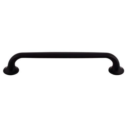 Top Knobs Mercer Series 6-5/16" (160 mm) Center to Center Flat Black Pull, - TK595BLK