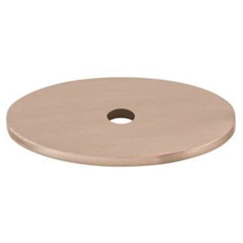 1-1/2" Sanctuary Knob Backplate, Brushed Satin Nickel