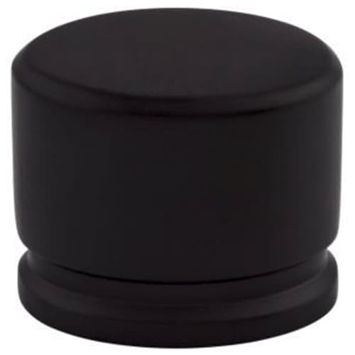Top Knobs Sanctuary Series 1-3/8 in (35 mm) L x 7/8 in (22 mm) W Flat Black Knob, - TK61BLK