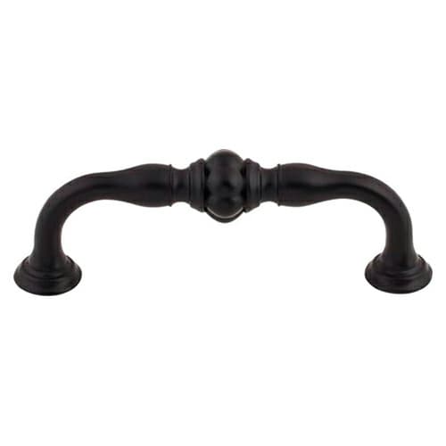 Top Knobs Devon Series 3-3/4" (95 mm) Center to Center Flat Black Pull, - TK692BLK