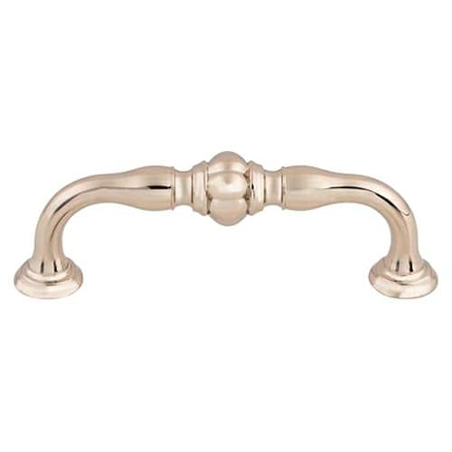Top Knobs Devon Series 3-3/4" (95 mm) Center to Center Polished Nickel Pull, - TK692PN