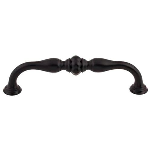 Top Knobs Devon Series 5-1/16" (128 mm) Center to Center Flat Black Pull, - TK693BLK