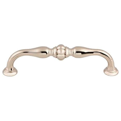 Top Knobs Devon Series 5-1/16" (128 mm) Center to Center Polished Nickel Pull, - TK693PN