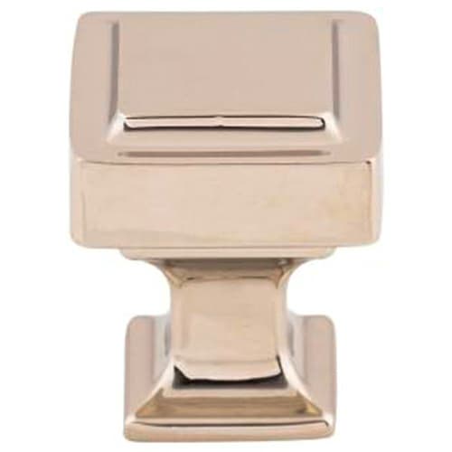 Top Knobs Transcend Series 1 in (25 mm) L x 1 in (25 mm) W Polished Nickel Knob, - TK700PN