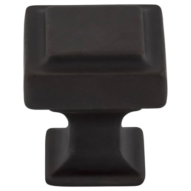 Top Knobs Transcend Series 1-1/8 in (28.5 mm) L x 1-1/8 in (29 mm) W Sable Knob, - TK701SAB