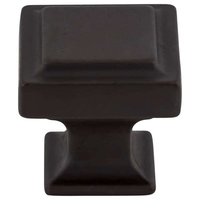 Top Knobs Transcend Series 1-1/4 in (32 mm) L x 1-1/4 in (32 mm) W Sable Knob, - TK702SAB