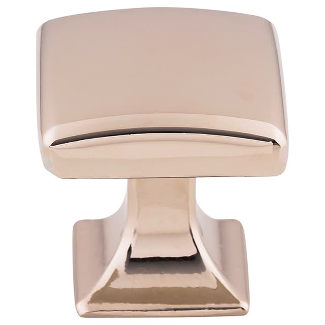 Top Knobs Transcend Series 1-1/8 in (28.5 mm) L x 1-1/8 in (29 mm) W Polished Nickel Knob, - TK721PN
