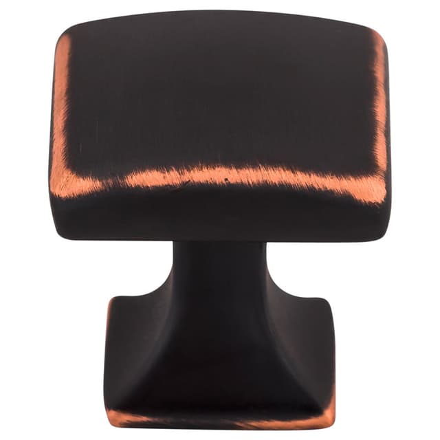 Top Knobs Transcend Series 1-1/8 in (28.5 mm) L x 1-1/8 in (29 mm) W Umbrio Knob, - TK721UM