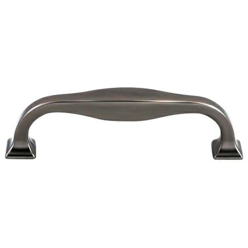 Top Knobs Transcend Series 3-3/4" (96 mm) Center to Center Flat Black Pull, - TK722BLK