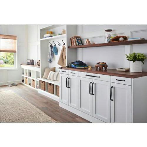 Top Knobs Transcend Series Flat Black 12" (305 mm) Center to Center Appliance Pull, -TK728BLK