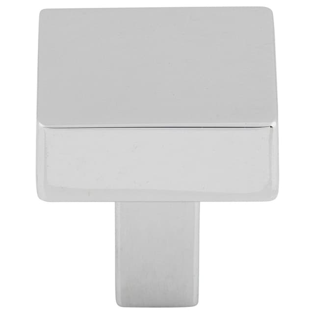 Top Knobs Barrington Series 1-1/16 in (27 mm) L x 1-1/16 in (27 mm) W Polished Chrome Knob, - TK740PC