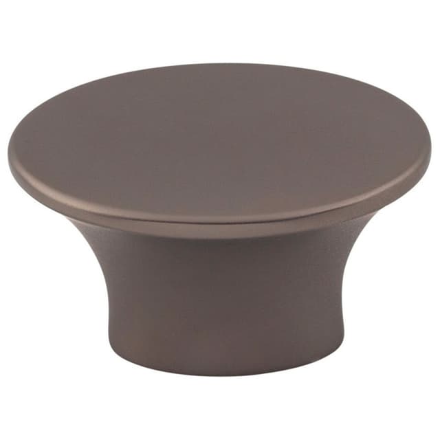 Top Knobs Barrington Series 1-1/2 in (38 mm) L x 1 in (25 mm) W Ash Gray Knob, - TK781AG