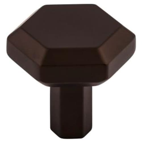 Top Knobs Serene Series 1-1/8 in (28.5 mm) L x 1-1/8 in (29 mm) W Oil Rubbed Bronze Knob, - TK791ORB
