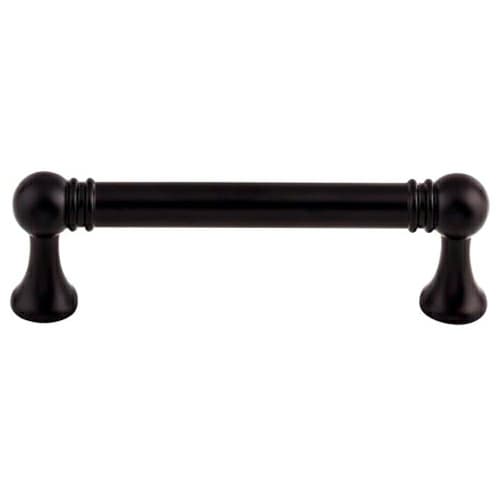 Top Knobs Serene Series 3-3/4" (95 mm) Center to Center Flat Black Pull, - TK802BLK