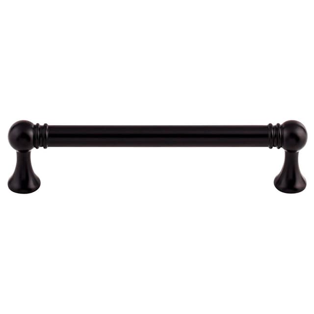 Top Knobs Serene Series 5-1/16" (128 mm) Center to Center Flat Black Pull, - TK803BLK