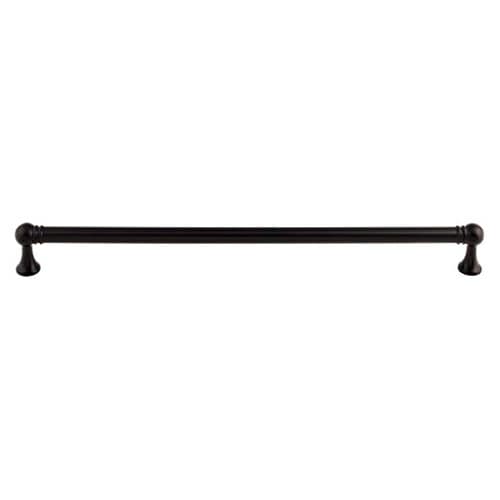 Top Knobs Serene Series 12" (305 mm) Center to Center Flat Black Pull, - TK807BLK