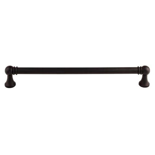 Top Knobs Serene Series Flat Black 12" (305 mm) Center to Center Appliance Pull, -TK808BLK