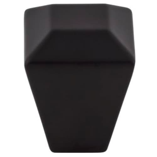 Top Knobs Serene Series 1" (25 mm) Diameter Flat BlackKnob, - TK811BLK