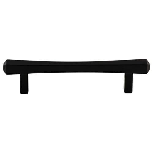 Top Knobs Serene Series 3-3/4" (95 mm) Center to Center Flat Black Pull, - TK812BLK