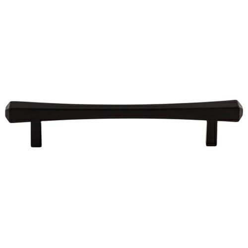 Top Knobs Serene Series 5-1/16" (128 mm) Center to Center Flat Black Pull, - TK813BLK