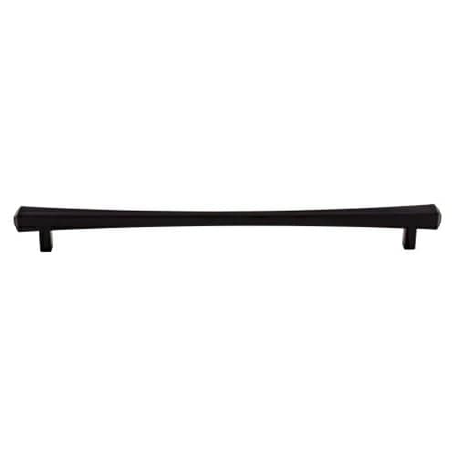 Top Knobs Serene Series 12" (305 mm) Center to Center Flat Black Pull, - TK817BLK