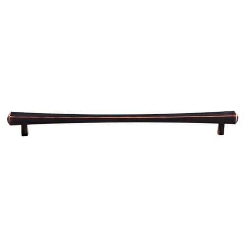 Top Knobs Serene Series 12" (305 mm) Center to Center Tuscan Bronze Pull, - TK817TB