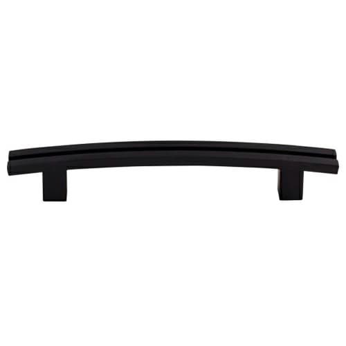 Top Knobs Sanctuary Series 5" (127 mm) Center to Center Flat Black Pull, - TK81BLK