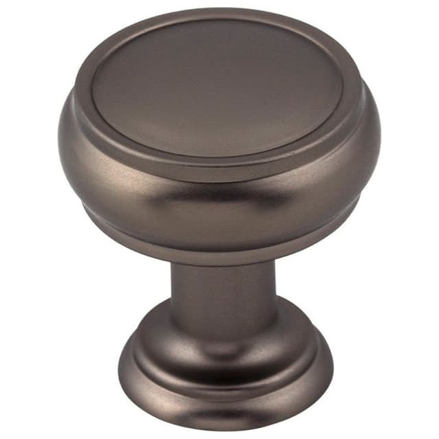 Top Knobs Serene Series 1" (25 mm) Diameter Ash GrayKnob, - TK830AG