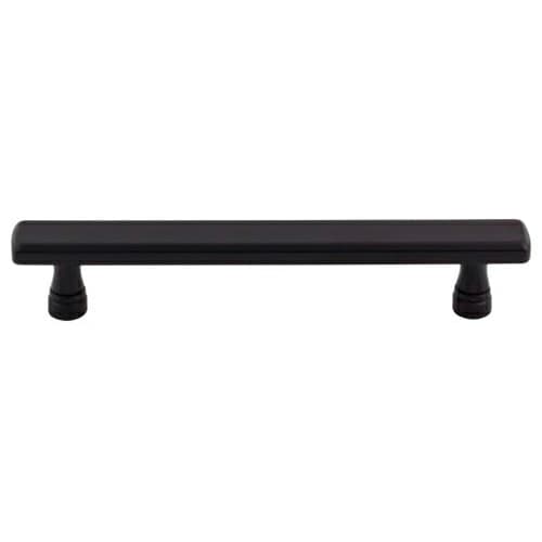 Top Knobs Devon Series 5-1/16" (128 mm) Center to Center Flat Black Pull, - TK854BLK