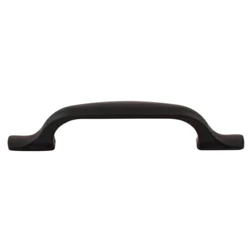 Top Knobs Devon Series 3-3/4" (95 mm) Center to Center Flat Black Pull, - TK863BLK