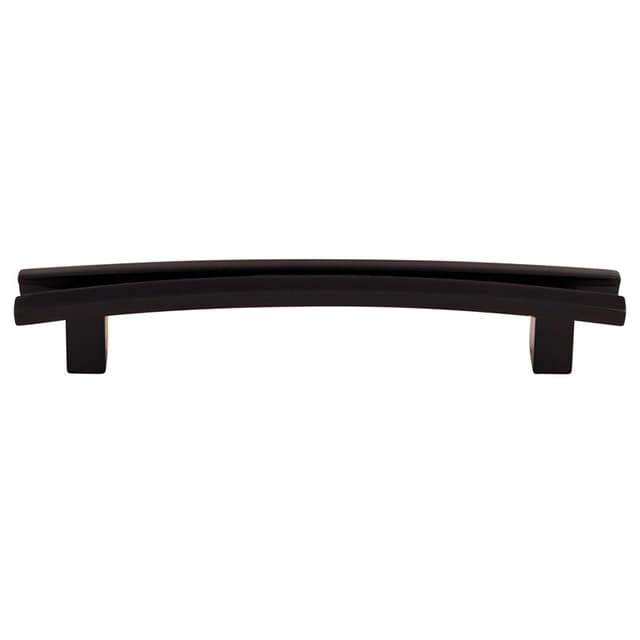 Top Knobs Sanctuary Series 5" (127 mm) Center to Center Flat Black Pull, - TK86BLK