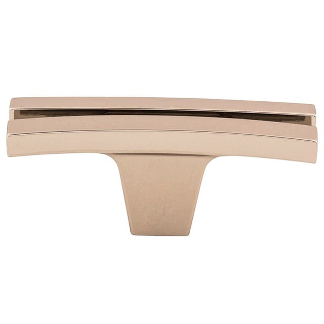 Top Knobs Sanctuary Series 2-5/8 in (67 mm) L x 11/16 in (17 mm) W Polished Nickel Knob, - TK87PN