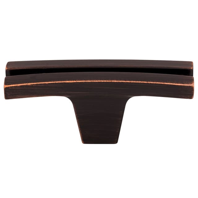 Top Knobs Sanctuary Series 2-5/8 in (67 mm) L x 11/16 in (17 mm) W Tuscan Bronze Knob, - TK87TB