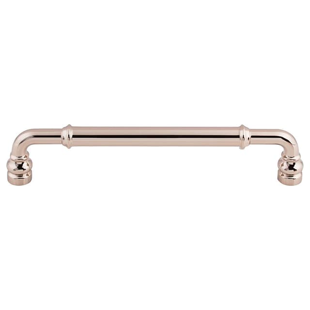 Top Knobs Devon Series 6-5/16" (160 mm) Center to Center Polished Nickel Pull, - TK885PN