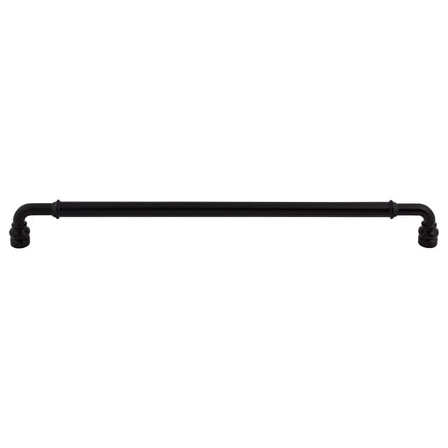 Top Knobs Devon Series 12" (305 mm) Center to Center Flat Black Pull, - TK888BLK