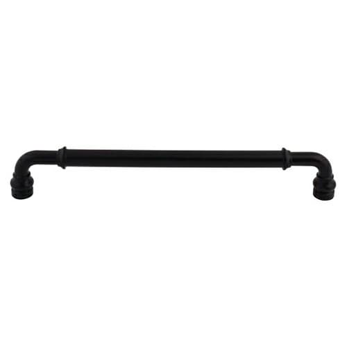 Top Knobs Devon Series Flat Black 12" (305 mm) Center to Center Appliance Pull, -TK889BLK